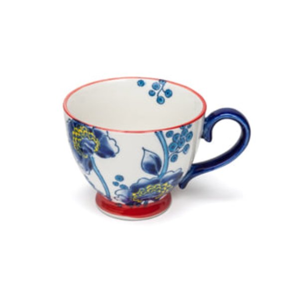 🛍 2 for $25! 🛍 Abbott Collection - 12oz Stoneware Mug w Ornate Pattern - Picture 2 of 7